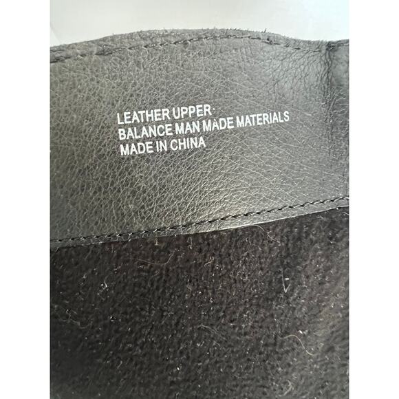 BORN Women’s BITSY Tall Knee High Black Leather Full Back Zipper Boots Sz 7 - Picture 11 of 11